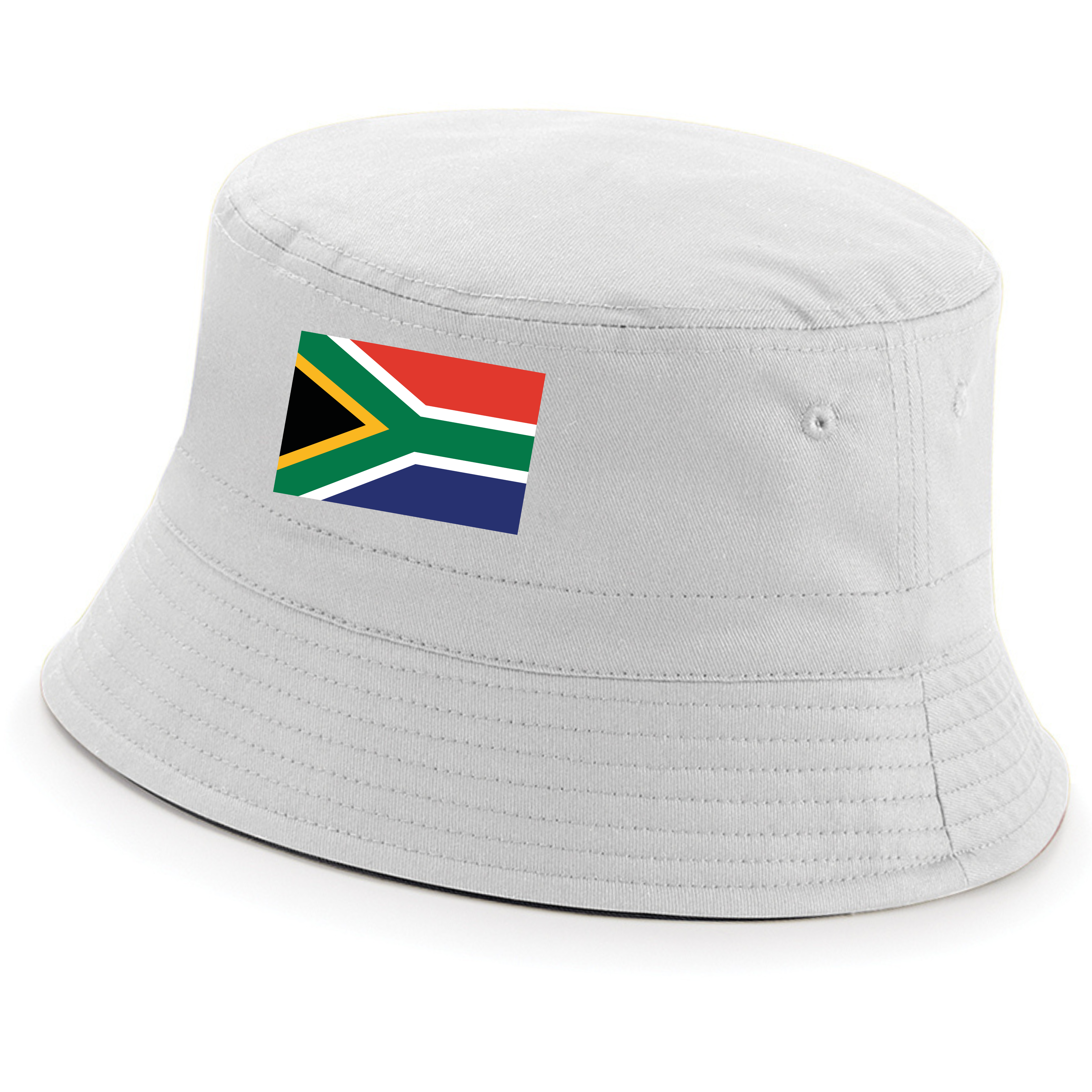 Bucket Hat with South African Flag -Reversible