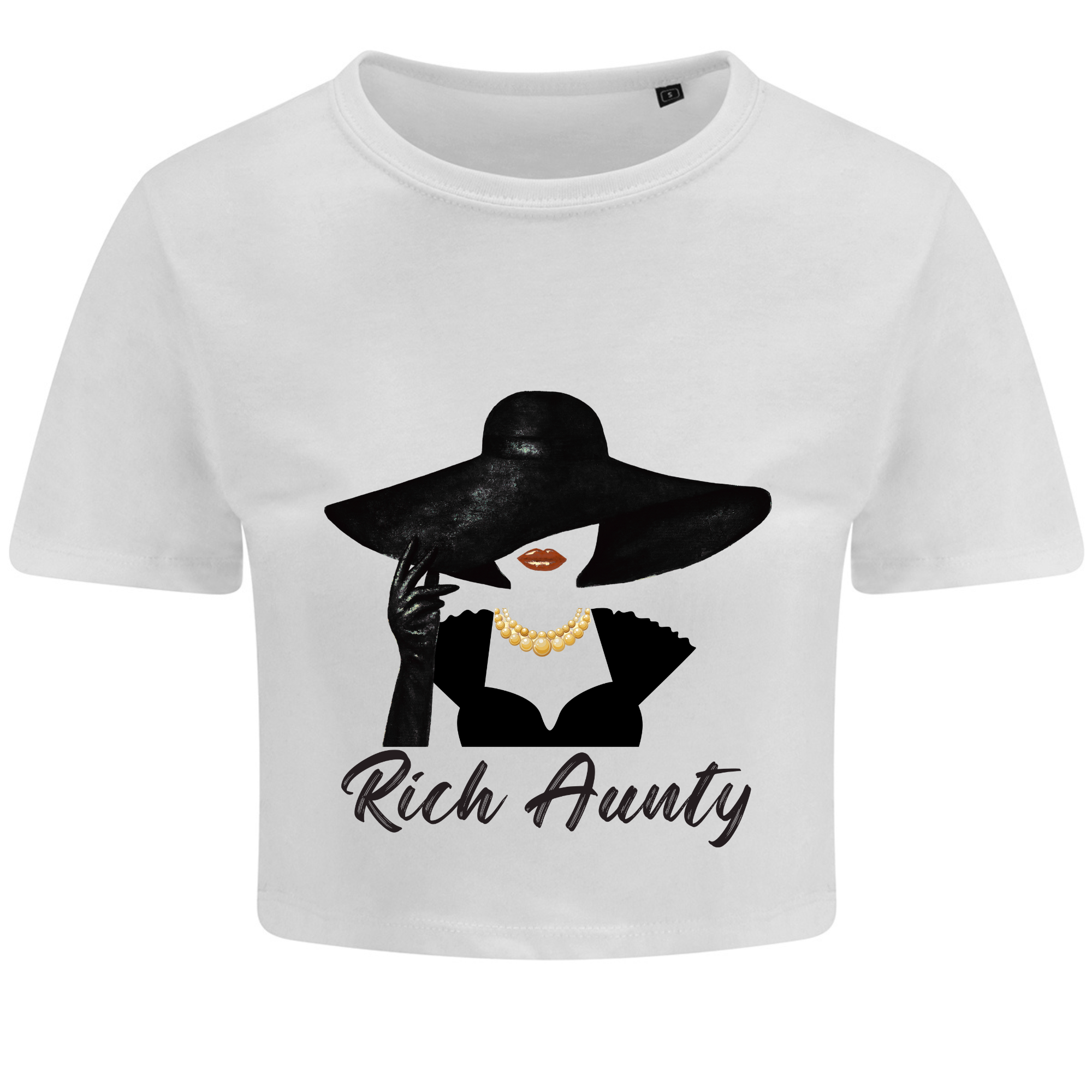 Ladies Rich Aunty Crop top
